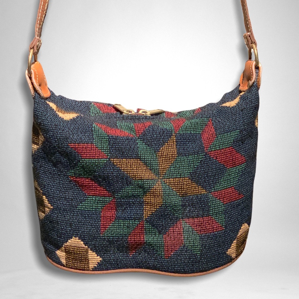 Crossbody Tapestry Aztec Print Bag